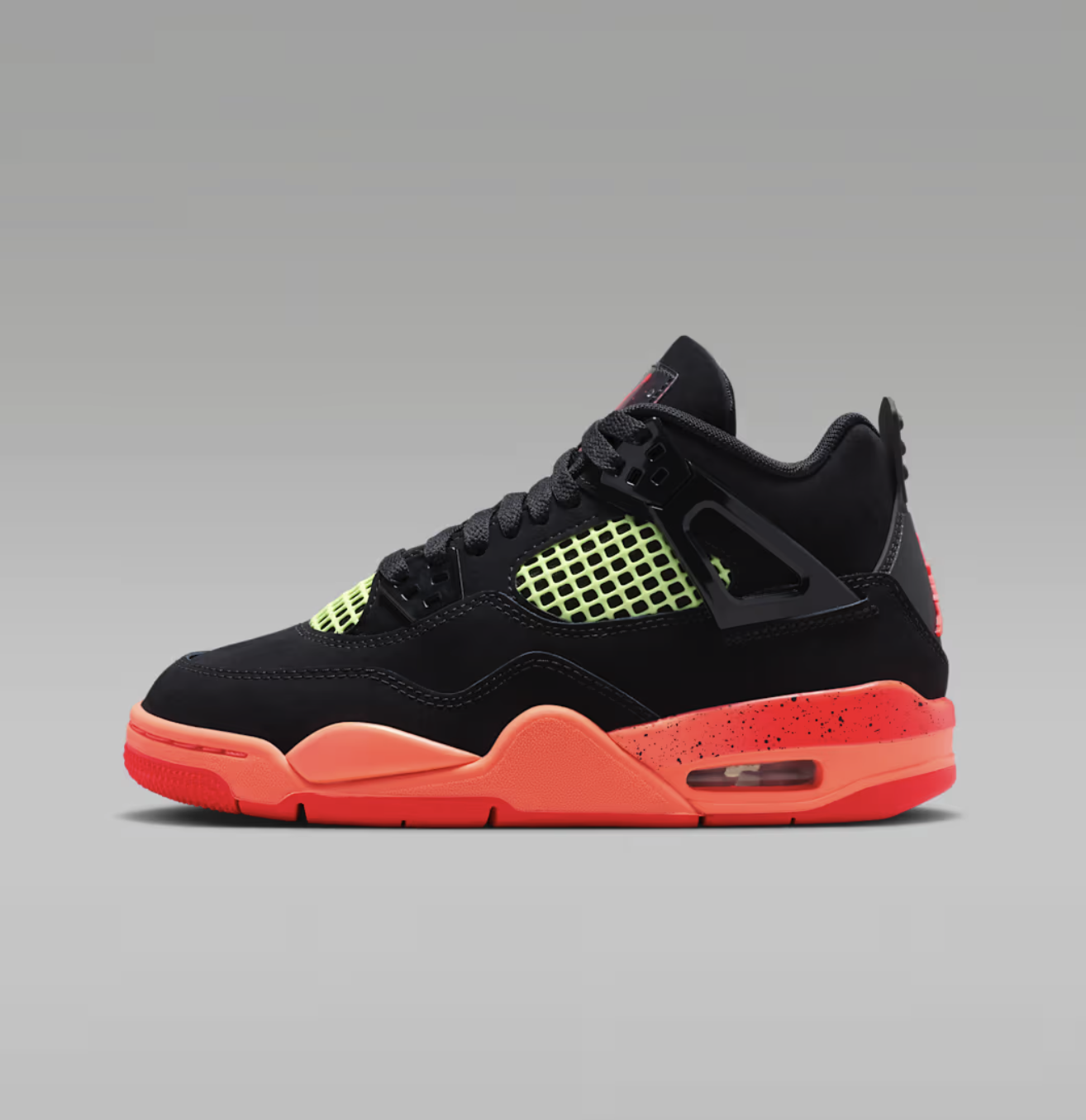 GS Air Jordan 4 Retro ‘Black/Infrared 23’